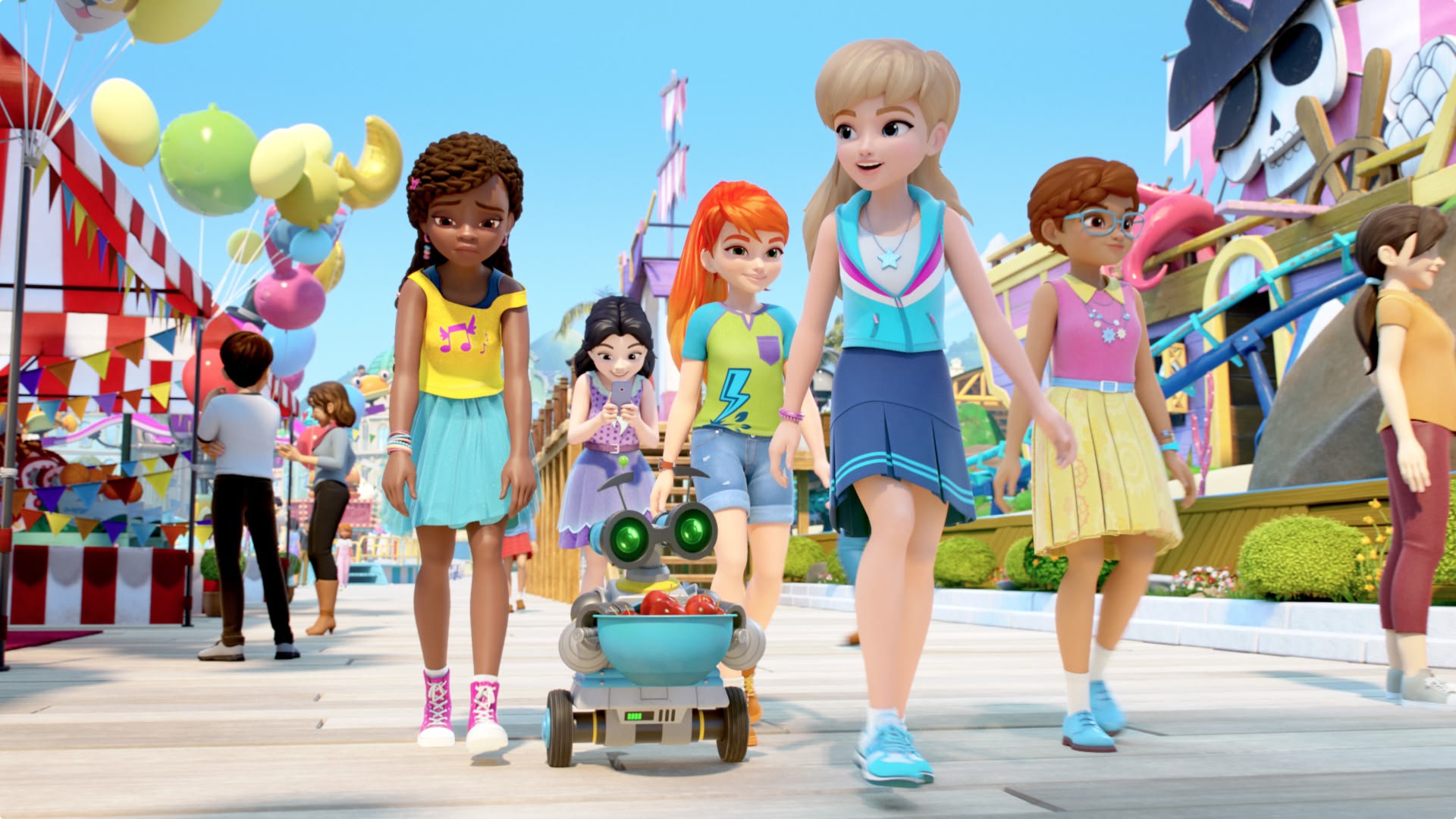 lego friends girls on a mission