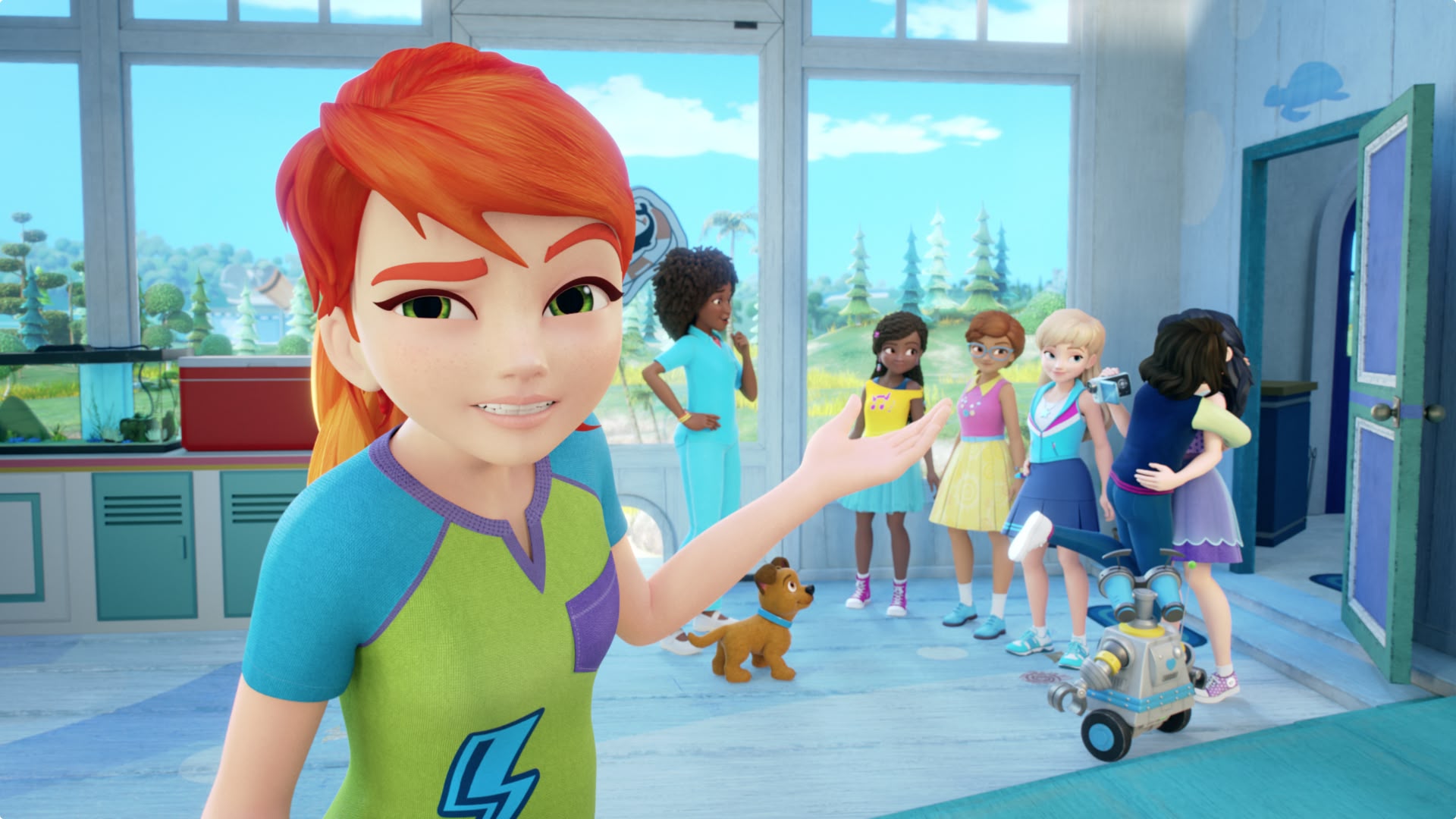 lego friends girls on a mission