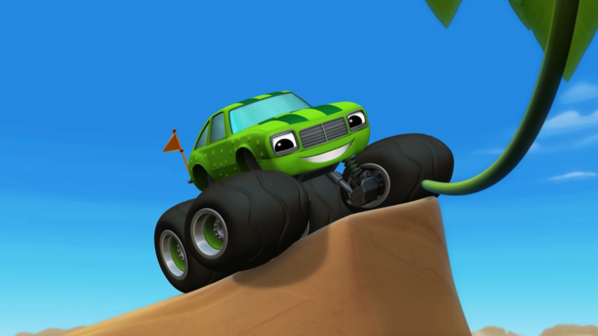 blaze and the monster machines team truck challenge