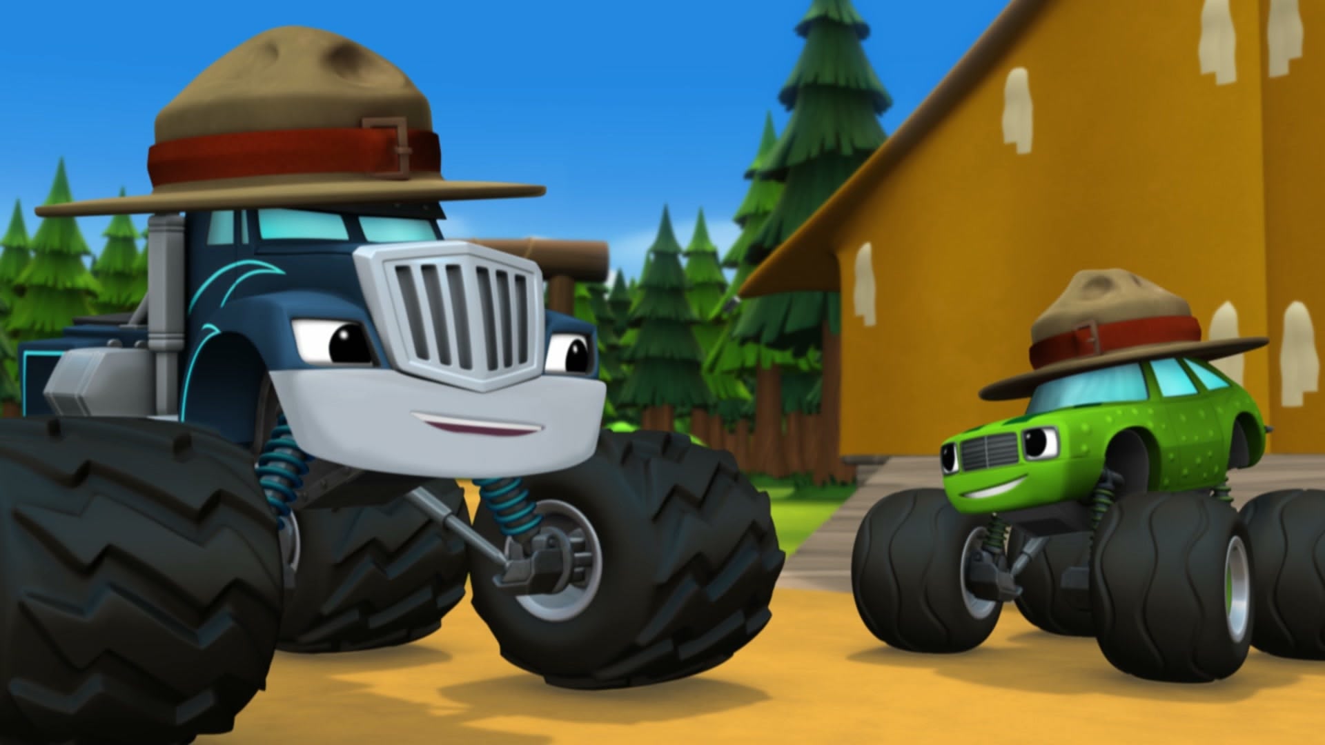 truck rangers blaze and the monster machines