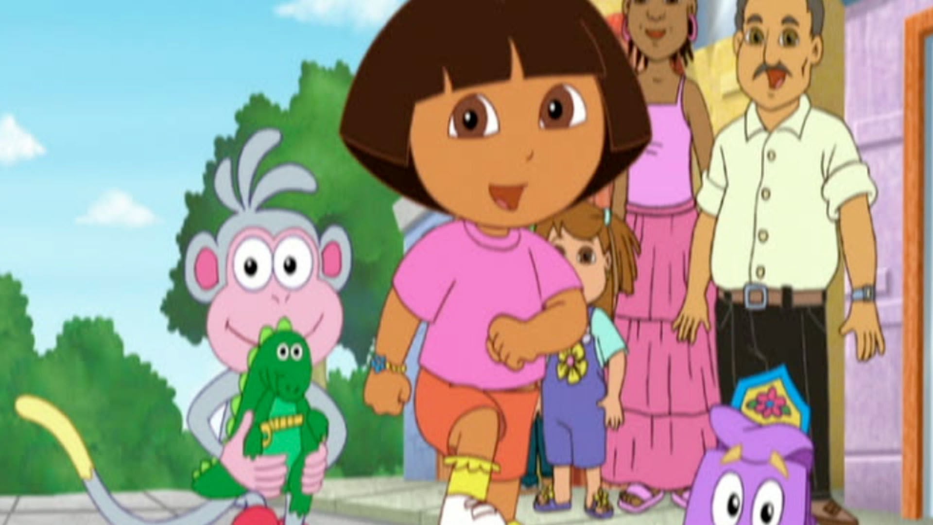 dora the explorer the backpack parade