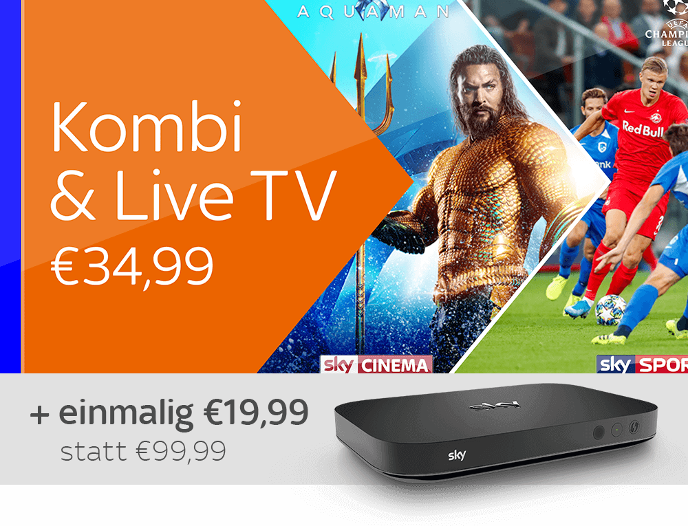Ohne Smart TV mit der Sky X Streaming Box online schauen