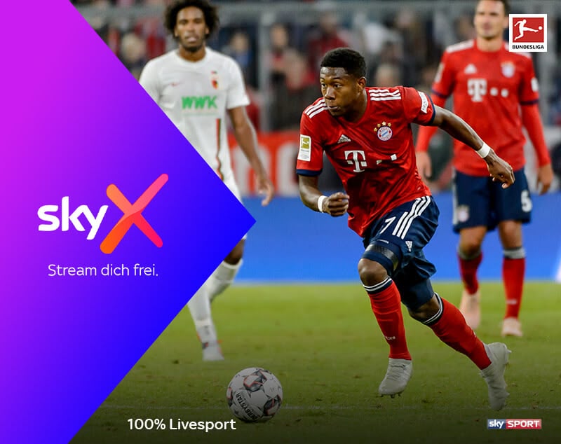 Sky X – Serien, Filme & Live Sport streamen