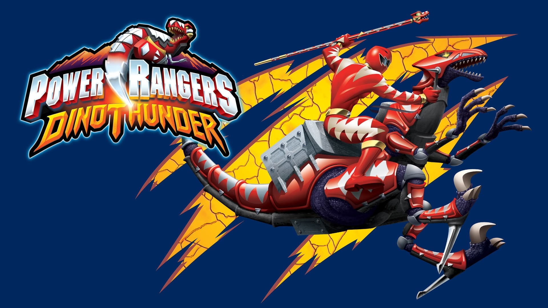 power rangers dino thunder logo